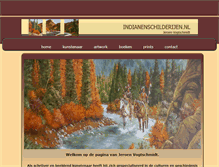 Tablet Screenshot of indianenschilderijen.nl